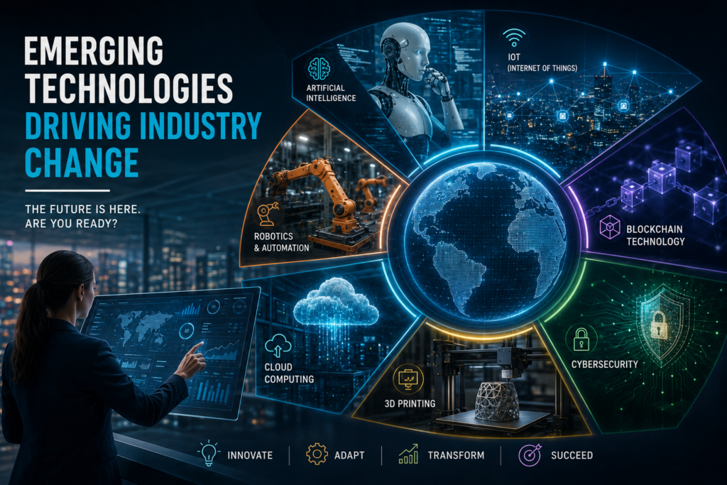 Emerging Technologies Driving Industry Change Emerging Technologies Driving Industry Change
